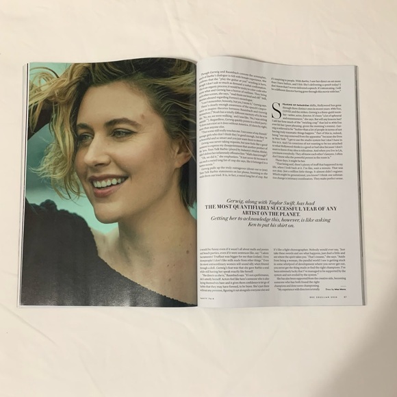 Vanity Fair Greta Gerwig “The Unstoppable” Issue December 2023/2024 Magazine - Picture 5 of 9